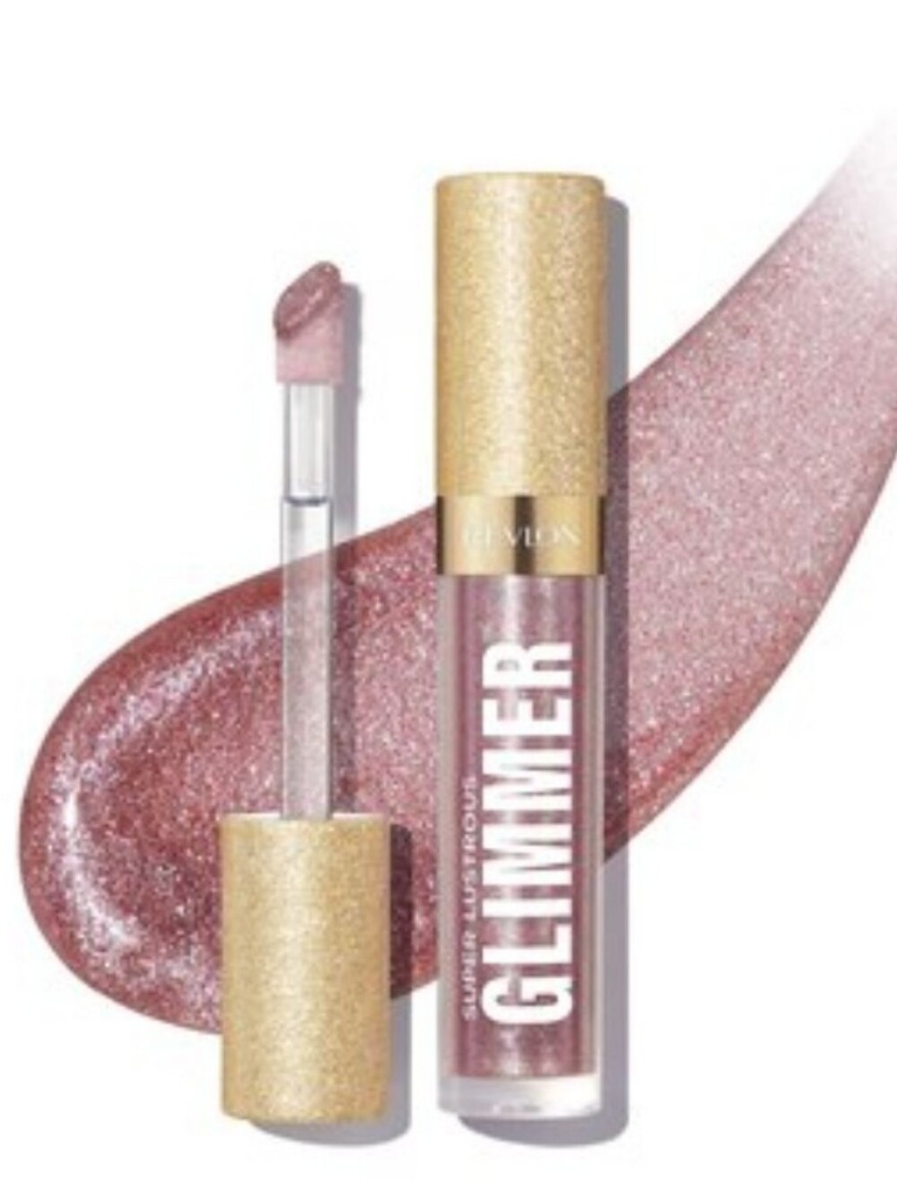Revlon Super Lustrous Glimmer Liquid Lip Gloss in Lavender Lust